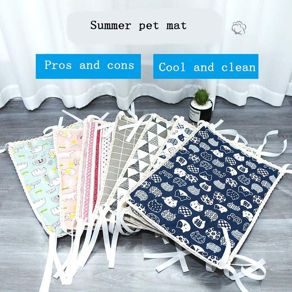cat beds & furniture summer mat cool positive and negative dual-use pet dog cage platform
cat beds & furniture summer mat cool positive and negative dual-use pet dog cage platform