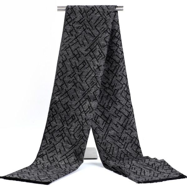 scarves mens accessories brand matagorda man scarf thicken high-end imitation cashmere for young people in winter birthday gift, Blue;gray 
scarves mens accessories brand matagorda man scarf thicken high-end imitation cashmere for young people in winter birthday gift, Blue;gray