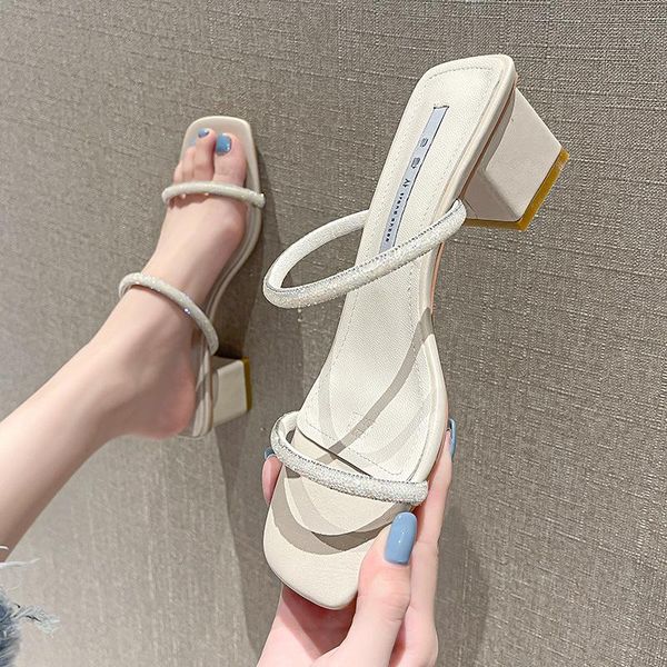sandals rhinestone low-heeled shoes with strap 2021 summer suit female beige med comfort fashion retro clear buck, Black
sandals rhinestone low-heeled shoes with strap 2021 summer suit female beige med comfort fashion retro clear buck, Black