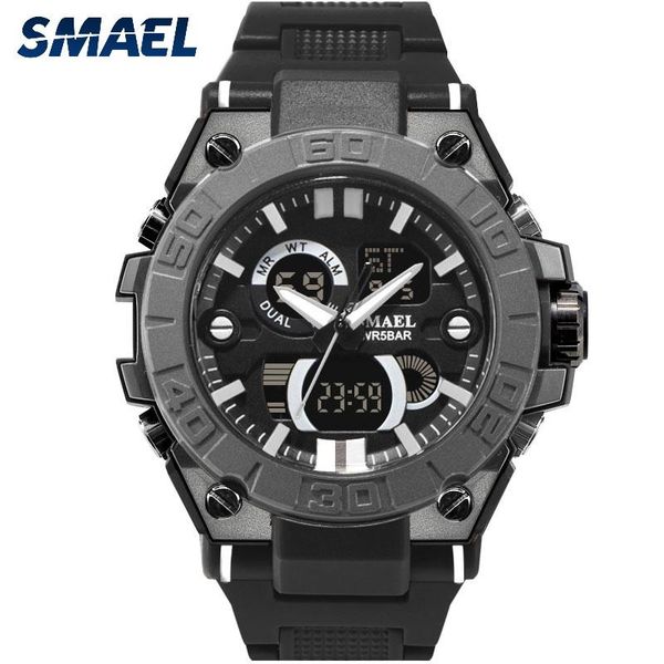 wristwatches smael brand fashion outdoor sport watch men military multifunction watches male clock waterproof digital reloj hombre, Slivery;brown
wristwatches smael brand fashion outdoor sport watch men military multifunction watches male clock waterproof digital reloj hombre, Slivery;brown