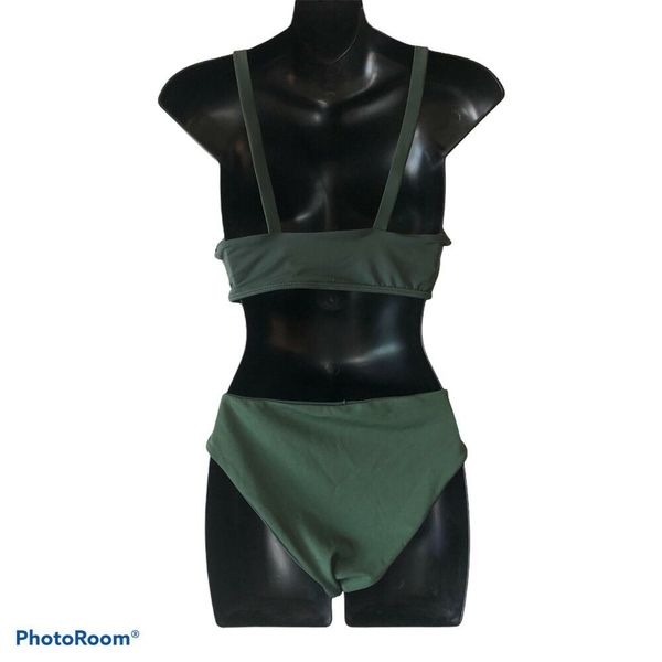 tinibikini bikini swimsuit set 2-piece strap high waist female l brand with label, White;black
tinibikini bikini swimsuit set 2-piece strap high waist female l brand with label, White;black