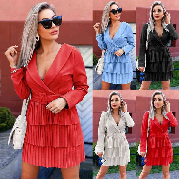 casual dresses windbreaker women's 2022 autumn winter pleated medium and long skirt v-neck dign temperament coat, Black;gray
casual dresses windbreaker women's 2022 autumn winter pleated medium and long skirt v-neck dign temperament coat, Black;gray