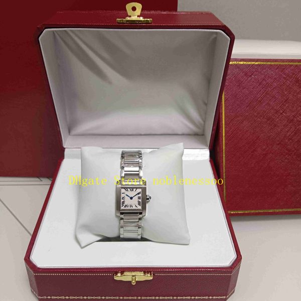 Image of 2 Color Real Photo In Original Box Watch Ladies Silver Dial 20mm Quartz Stainless Steel Bracelet W51007 Lady Women Dress Gift Women&#039;s Watches Wristwatches