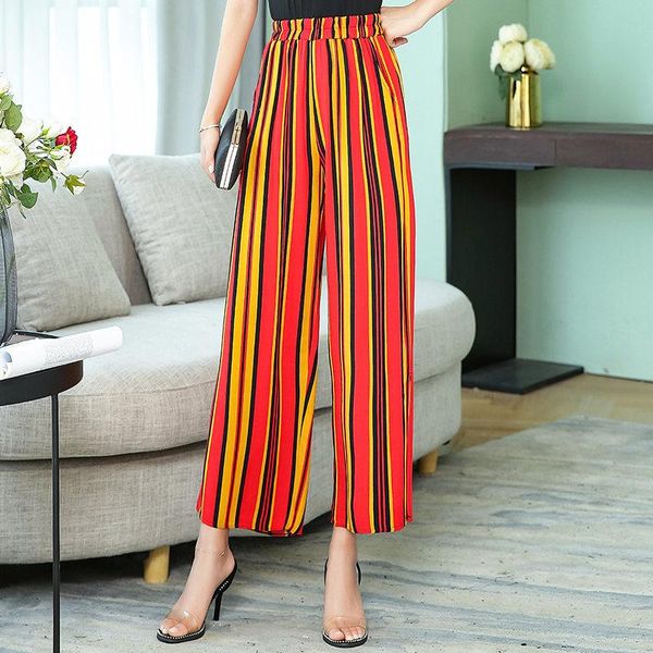 women's pants & capris summer bohemian striped 2021 wide leg plus size 5xl 10 colors ankle-length trousers women casual female straight, Black;white
women's pants & capris summer bohemian striped 2021 wide leg plus size 5xl 10 colors ankle-length trousers women casual female straight, Black;white