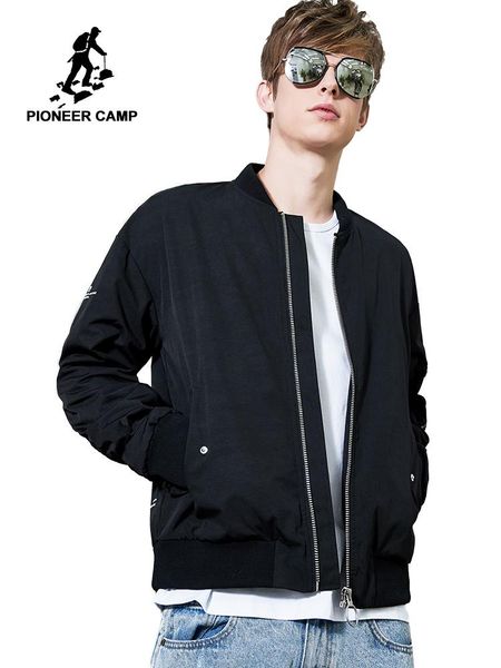 men's jackets pioneer camp spring bomber zipper jacket male casual streetwear hip hop slim fit pilot coat men clothing ajk901178, Black;brown
men's jackets pioneer camp spring bomber zipper jacket male casual streetwear hip hop slim fit pilot coat men clothing ajk901178, Black;brown