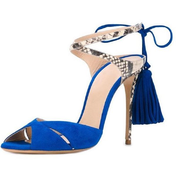 dress shoes summer elegant stiletto fish mouth tassel color matching large size sandals banquet everyday all-match suede women's, Black
dress shoes summer elegant stiletto fish mouth tassel color matching large size sandals banquet everyday all-match suede women's, Black