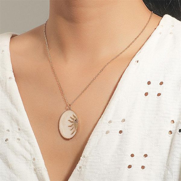 chains bohemian style exquisite shine sun flower acrylic pendant necklace woman engagement wedding fashion party jewelry, Silver
chains bohemian style exquisite shine sun flower acrylic pendant necklace woman engagement wedding fashion party jewelry, Silver