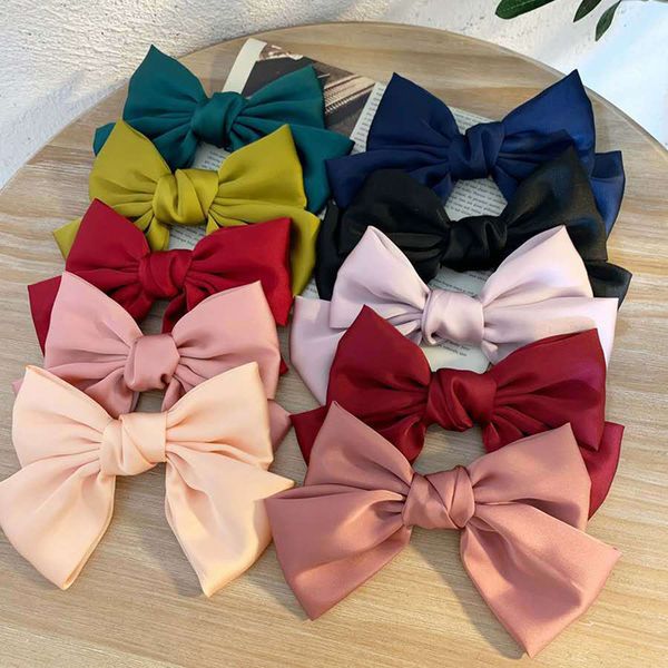 10pcs/lot big bowties hairclips for women girl ladies satin butterfly bow hairpins hair accessories, Golden;silver
10pcs/lot big bowties hairclips for women girl ladies satin butterfly bow hairpins hair accessories, Golden;silver