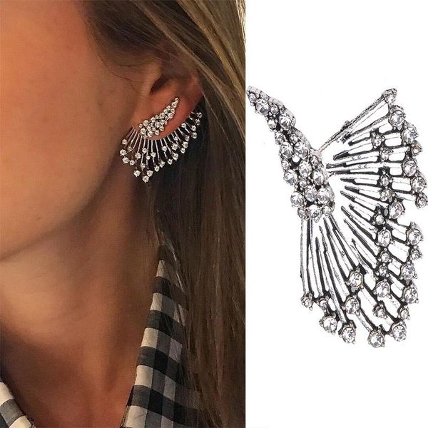 stud trend punk style multi-layer single earring zircon statement ear earrings women wedding banquet jewelry decoration gift, Golden;silver
stud trend punk style multi-layer single earring zircon statement ear earrings women wedding banquet jewelry decoration gift, Golden;silver