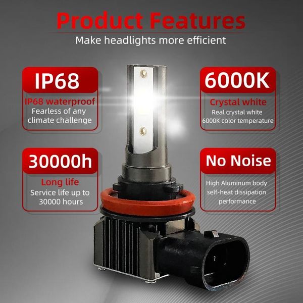 car headlights 2 pcs led headlamp h1 h4 h7 h8/9/11 9005 9006 auto headlight 60w 6000k 12000lm automobile bulb accessories
car headlights 2 pcs led headlamp h1 h4 h7 h8/9/11 9005 9006 auto headlight 60w 6000k 12000lm automobile bulb accessories