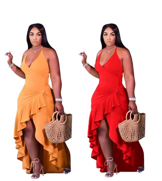 plus size women dresses asymmetrical sleeveless solid color clothing summer v-neck party dress clubwear casual clothes 4967, White;black
plus size women dresses asymmetrical sleeveless solid color clothing summer v-neck party dress clubwear casual clothes 4967, White;black