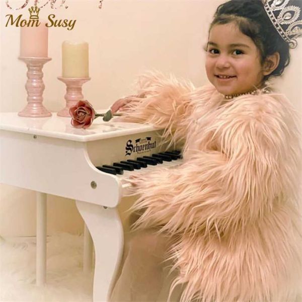 fashion baby girl faux fur jacket winter autumn spring toddler child glam warm coat outwear clothes 2-10y 211011, Blue;gray
fashion baby girl faux fur jacket winter autumn spring toddler child glam warm coat outwear clothes 2-10y 211011, Blue;gray