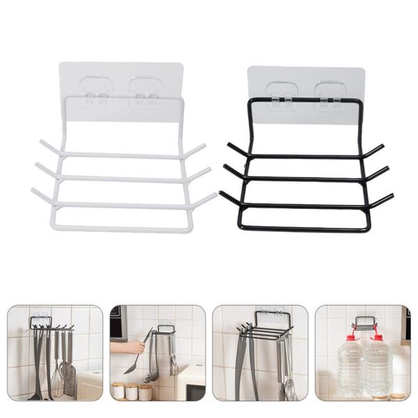 hooks & rails 2 pcs iron storage shelf wall-mounted hanging rack kitchen organizing
hooks & rails 2 pcs iron storage shelf wall-mounted hanging rack kitchen organizing