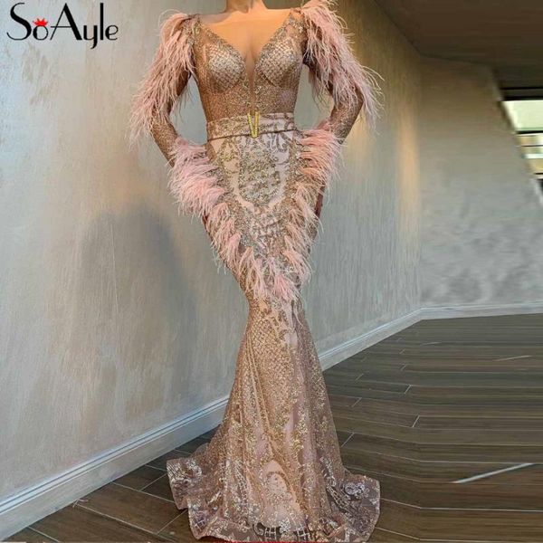 party dresses soayle prom 2021 feathers vestidos de gala gold powder lace evening mermaid long dress pink, White;black
party dresses soayle prom 2021 feathers vestidos de gala gold powder lace evening mermaid long dress pink, White;black