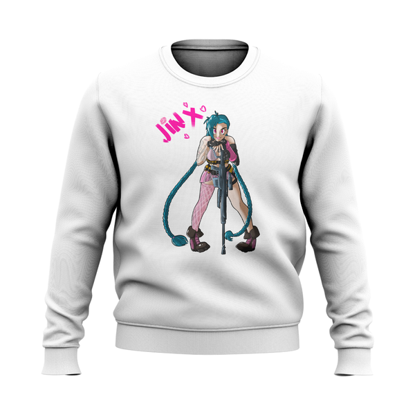 Sweaters Jinx 3D Printing Lol Arcane Pattern Casual Party Style Tops Round Neck High-quality Autumn and Winter Sweaters, Black
Sweaters Jinx 3D Printing Lol Arcane Pattern Casual Party Style Tops Round Neck High-quality Autumn and Winter Sweaters, Black