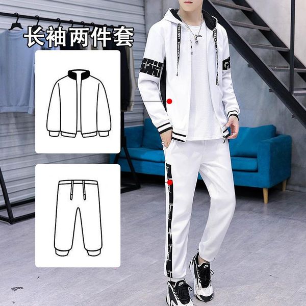 men's tracksuits kolmakov korean long sleeve sweatshirts+elastic pants 2 pieces sets printed sportswear casual tracksuit streetwear 3xl, Gray
men's tracksuits kolmakov korean long sleeve sweatshirts+elastic pants 2 pieces sets printed sportswear casual tracksuit streetwear 3xl, Gray