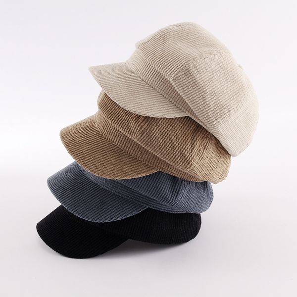 factory wholesale 50% off beret female 2021 autumn winter new korean corduroy octagonal hat solid color casual painter, Blue;gray
factory wholesale 50% off beret female 2021 autumn winter new korean corduroy octagonal hat solid color casual painter, Blue;gray