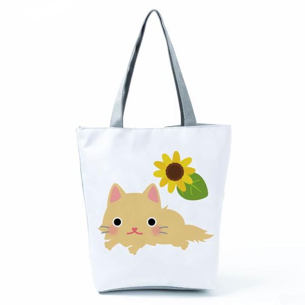 evening bags sunflower cat printed handbags floral animal women's bag fashion eco shoulder high capacity shopping portable beach
evening bags sunflower cat printed handbags floral animal women's bag fashion eco shoulder high capacity shopping portable beach