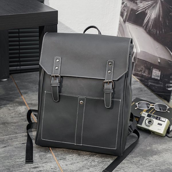 bag handbag fashion large capacity backpack street korean computer schoolbag brand leisure men's, Black;red
bag handbag fashion large capacity backpack street korean computer schoolbag brand leisure men's, Black;red