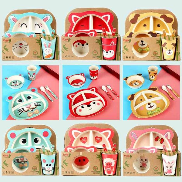 bamboo fiber children's tableware five piece creative cartoon baby household grid auxiliary food plate bowl spoon fork cup set
bamboo fiber children's tableware five piece creative cartoon baby household grid auxiliary food plate bowl spoon fork cup set