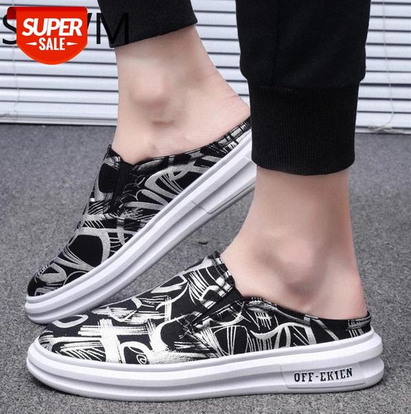 Summer New Men's Shoes Trend Sandals Half Drag Canvas Tide Shoes Half Drag No Heel Casual #zU5h
Summer New Men's Shoes Trend Sandals Half Drag Canvas Tide Shoes Half Drag No Heel Casual #zU5h