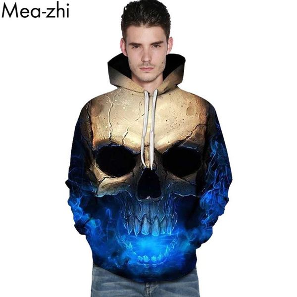 men's hoodies & sweatshirts men women 3d print skull loose sweatshirt casual sports long sleeve pullover hoodie streetwear, Black
men's hoodies & sweatshirts men women 3d print skull loose sweatshirt casual sports long sleeve pullover hoodie streetwear, Black