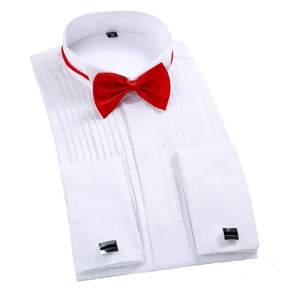 mens french cuff tuxedo shirts solid color wing tip collar shirts male long sleeve dress shirts formal wedding bridegroom _yw_rw, White;black
mens french cuff tuxedo shirts solid color wing tip collar shirts male long sleeve dress shirts formal wedding bridegroom _yw_rw, White;black