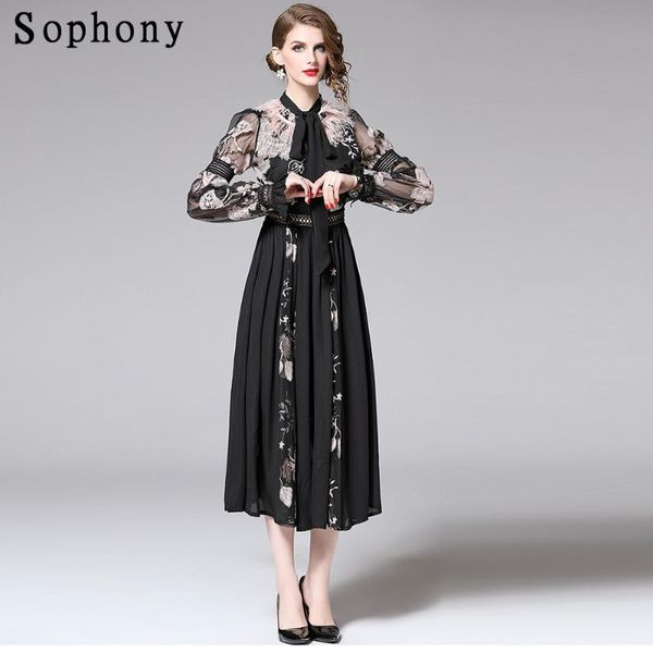casual dresses summer mesh chiffon party dress women elegant long lnatern sleeve bow collar flower embroidered ostrich feather 6570, Black;gray
casual dresses summer mesh chiffon party dress women elegant long lnatern sleeve bow collar flower embroidered ostrich feather 6570, Black;gray