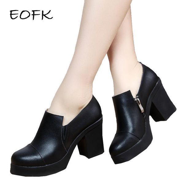 dress shoes eofk women genuine leather woman high heel square heels classics casual black women's pumps female
dress shoes eofk women genuine leather woman high heel square heels classics casual black women's pumps female