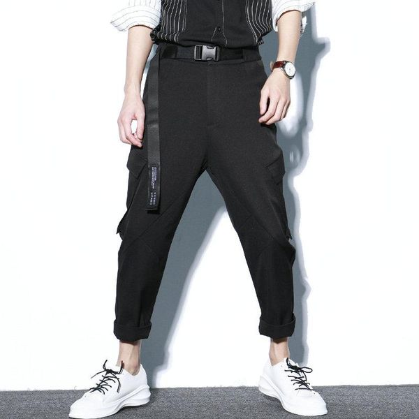 darkly style streetwear harem pants men thin casual joggers mens hip hop black solid pencil ankle-length with belt men's
darkly style streetwear harem pants men thin casual joggers mens hip hop black solid pencil ankle-length with belt men's