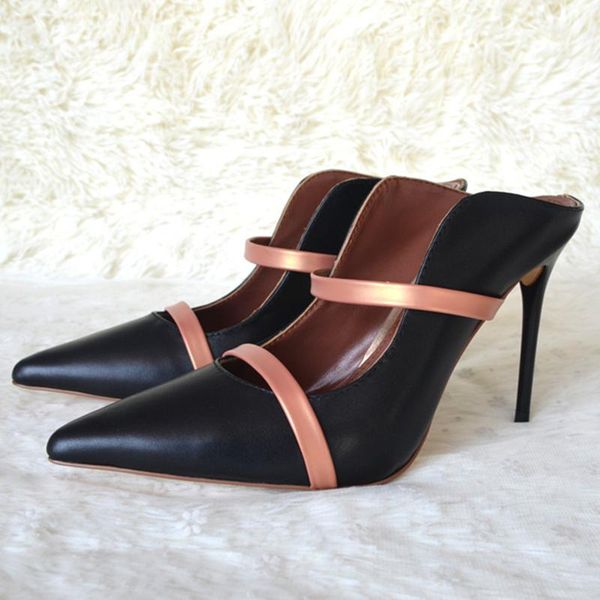 dress shoes women's pumps black leather silk mules pointed toe slip-on women high heels wine red nightclub
dress shoes women's pumps black leather silk mules pointed toe slip-on women high heels wine red nightclub