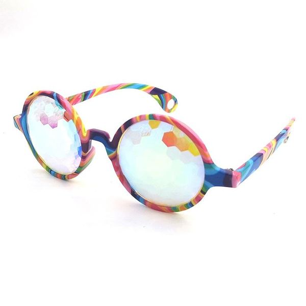 sunglasses print frame rainbow bee eyes kaleidoscope+ diffraction glasses, White;black
sunglasses print frame rainbow bee eyes kaleidoscope+ diffraction glasses, White;black