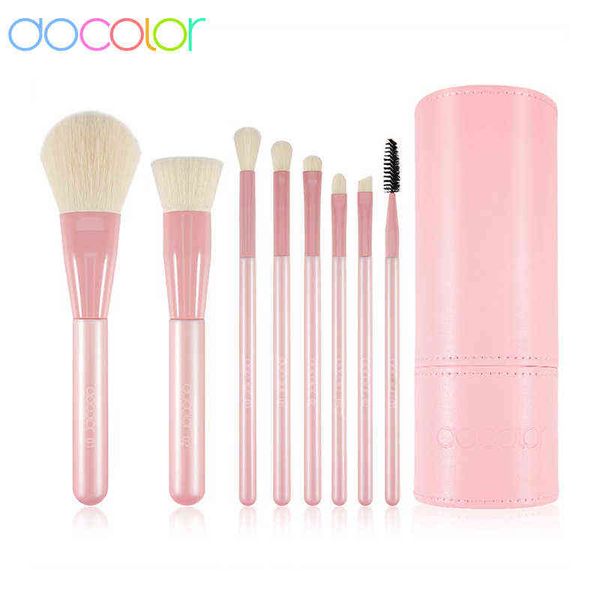 other health & beauty items docolor makeup brush set 8pcs pink brushes foundation powder eyeshadow eyebrow face make up with holder 220211
other health & beauty items docolor makeup brush set 8pcs pink brushes foundation powder eyeshadow eyebrow face make up with holder 220211