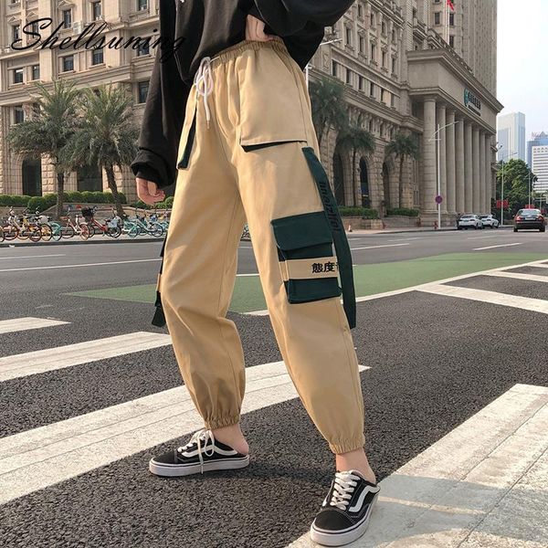 women's pants & capris shellsuning high waist women overalls ins loose patchwork pocket chinese letter cargo female streetwear trousers, Black;white
women's pants & capris shellsuning high waist women overalls ins loose patchwork pocket chinese letter cargo female streetwear trousers, Black;white