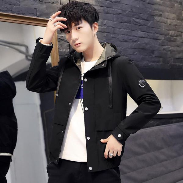 men's jackets fashion jacket spring and autumn cargo handsome casual wear, Black;brown
men's jackets fashion jacket spring and autumn cargo handsome casual wear, Black;brown