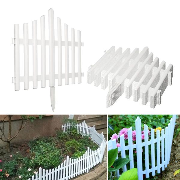 12pcs plastic fence artificial garden landscape path flower courtyard indoor border panel yard decor fencing, trellis & gates
12pcs plastic fence artificial garden landscape path flower courtyard indoor border panel yard decor fencing, trellis & gates