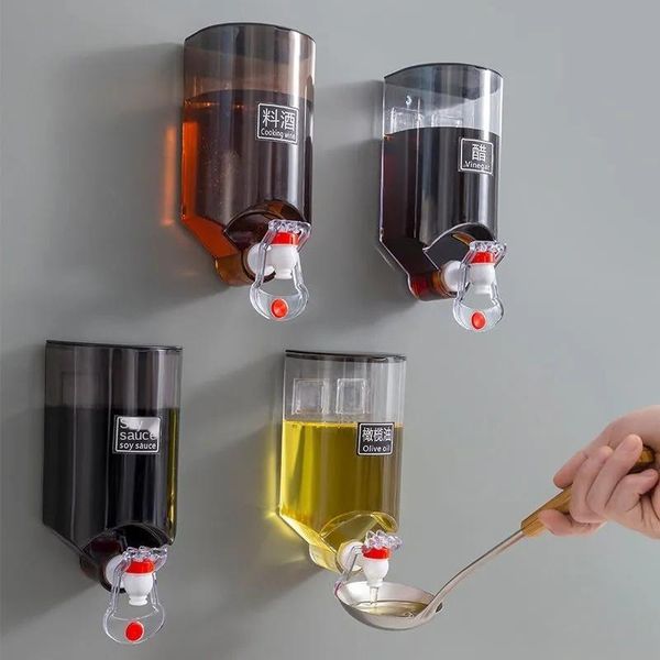 storage bottles & jars wall-mounted oil tank household automatic pour seasoning device control bottle kitchen
storage bottles & jars wall-mounted oil tank household automatic pour seasoning device control bottle kitchen
