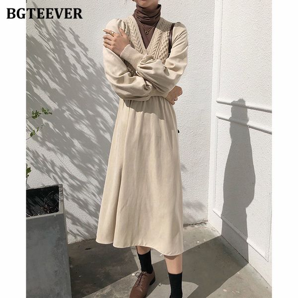 dresses vintage autumn v-neck women twisted sweater chic full sleeve warm lace-up slim corduroy female a-line dress hxku, Black;gray
dresses vintage autumn v-neck women twisted sweater chic full sleeve warm lace-up slim corduroy female a-line dress hxku, Black;gray