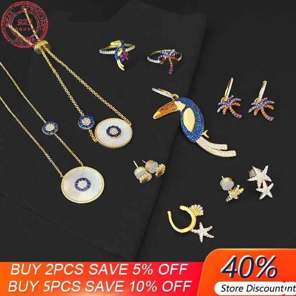 stud s925 sterling silver starfish shell toucan coconut tree leaf mother-of-pearl earrings necklace fashion luxury monaco jewelry, Golden;silver
stud s925 sterling silver starfish shell toucan coconut tree leaf mother-of-pearl earrings necklace fashion luxury monaco jewelry, Golden;silver