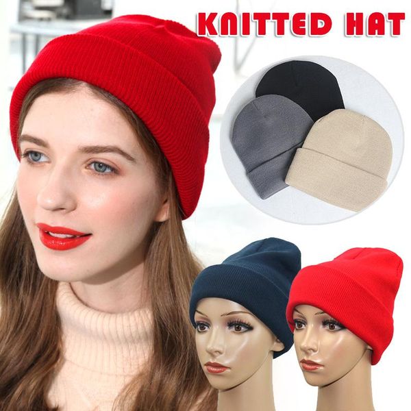 women men knitting cap hat solid color warm breathable for winter outdoor cycling thj99 caps & masks, Black
women men knitting cap hat solid color warm breathable for winter outdoor cycling thj99 caps & masks, Black