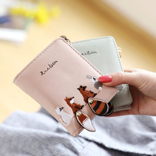 women women's japanese wallet korean small short fold new and embroidery two fresh change bit student cute wogdn
women women's japanese wallet korean small short fold new and embroidery two fresh change bit student cute wogdn