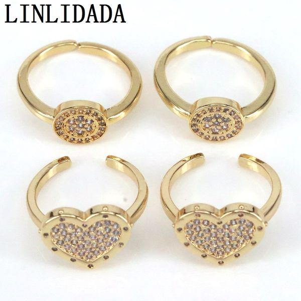 10pcs dainty cz micro pave round heart finger ring for women gold color knuckle rings 2021 wedding jewelry party accessories, Silver
10pcs dainty cz micro pave round heart finger ring for women gold color knuckle rings 2021 wedding jewelry party accessories, Silver