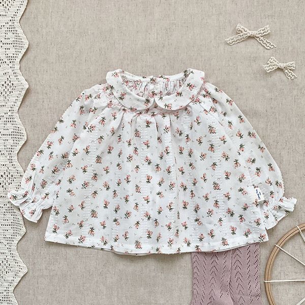 spring autumn kids girl embroidery floral long sleeve shirt infant baby born clothes 210429, Blue
spring autumn kids girl embroidery floral long sleeve shirt infant baby born clothes 210429, Blue