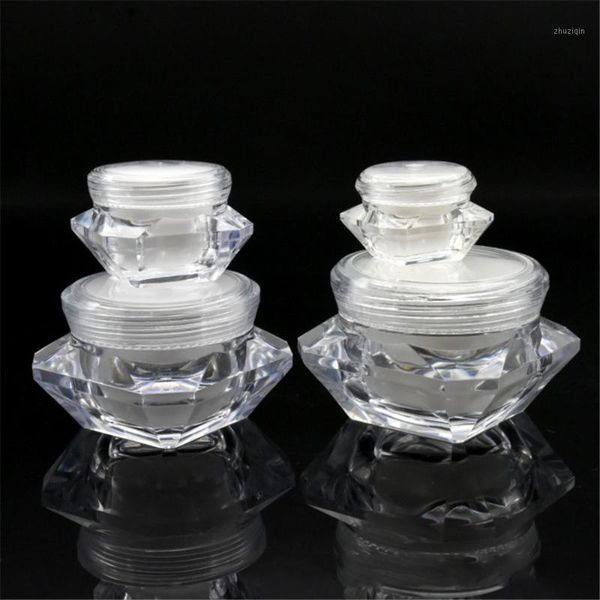storage bottles & jars 1pc 5g 10g 15g empty plastic jar diamond shape clear pot for nail art glitters mini small make up cream cosmetic cont
storage bottles & jars 1pc 5g 10g 15g empty plastic jar diamond shape clear pot for nail art glitters mini small make up cream cosmetic cont