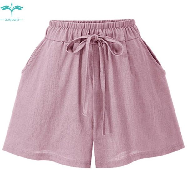 women's shorts oumowei fashion loose waist wide leg solid color thin section casual, White;black
women's shorts oumowei fashion loose waist wide leg solid color thin section casual, White;black
