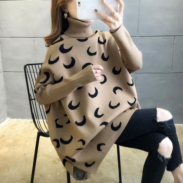 women's sweaters 2021 autumn and winter cape moon all-match knitting outer turltneck long sleeve fashion bat sweater female shawl jacke, White;black
women's sweaters 2021 autumn and winter cape moon all-match knitting outer turltneck long sleeve fashion bat sweater female shawl jacke, White;black