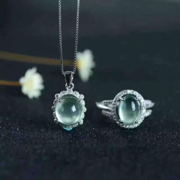 bracelet, earrings & necklace 925 sterling silver oval prehnite pendent necklace, ring, jewelry set green natural gemstone 7 x 9 mm/ 8 10 mm, Black
bracelet, earrings & necklace 925 sterling silver oval prehnite pendent necklace, ring, jewelry set green natural gemstone 7 x 9 mm/ 8 10 mm, Black