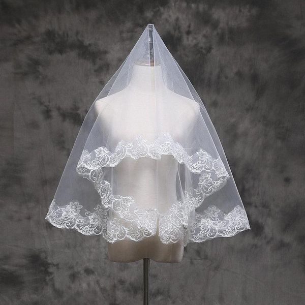 bridal veils 1.5 and 3 meters wedding veil with comb white ivory tulle lace accessories one layer velos de novia birdcage, Black
bridal veils 1.5 and 3 meters wedding veil with comb white ivory tulle lace accessories one layer velos de novia birdcage, Black