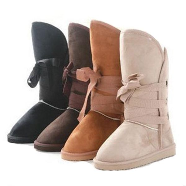 boots 2021 lace up women high winter sheepskin suede leather wool fur lined snow with bow-knot for purple, Black
boots 2021 lace up women high winter sheepskin suede leather wool fur lined snow with bow-knot for purple, Black
