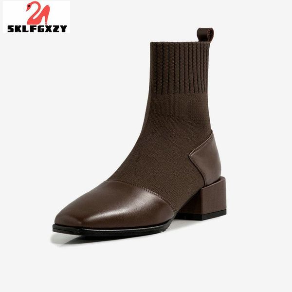 boots sklfgxzy 2021 fashion cow genuine leather women ankle stretch square heel short ladies black booties
boots sklfgxzy 2021 fashion cow genuine leather women ankle stretch square heel short ladies black booties